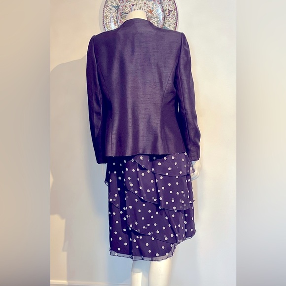 SOLD Jacques Vert designer cocktail dress. Size 12 - Picture 6 of 8